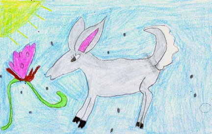 Darinka, the Little Artist Deer